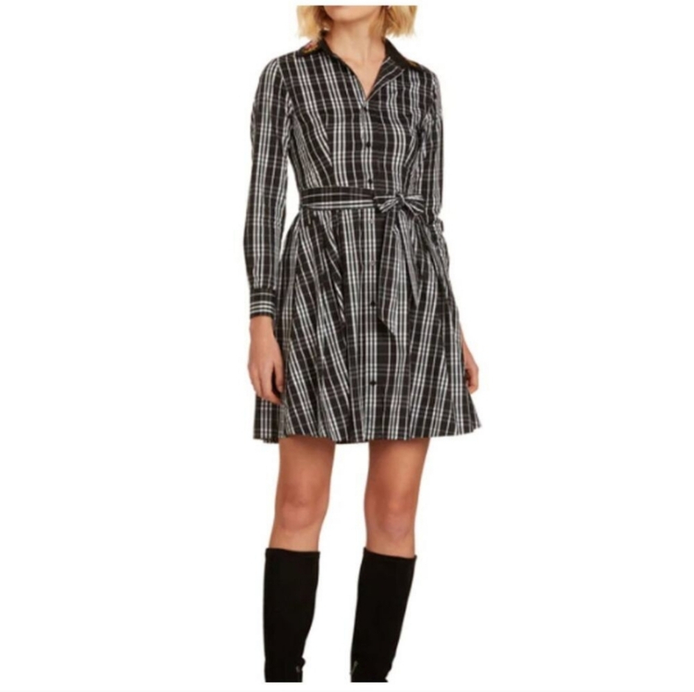 Trish Scully Tartan Plaid Tracy Holiday Dress Size 14